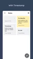 برنامه‌نما Notepad - Notesonly Pro عکس از صفحه