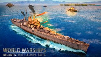 World Warships: Atlantic Battleships Blitz capture d'écran 2