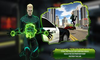 Ultimate City Rescue- Flying Super Hero स्क्रीनशॉट 1