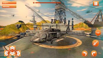 Gunship Battle Strike Navy Helicopter Shooting 3d Poster