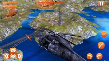 Gunship Battle Strike Navy Helicopter Shooting 3d captura de pantalla 1
