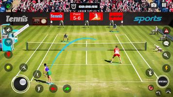 Tennis Spellen 3D-sportspellen screenshot 3