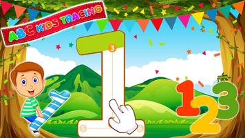 Kids Alphabet (ABC) and Number (123) Tracing Game syot layar 2