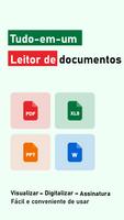de documentos - leitor de PDF Cartaz