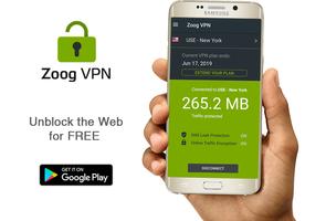 ZoogVPN - Sicheres VPN & Proxy Plakat