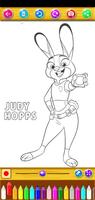 برنامه‌نما Zootopia coloring book عکس از صفحه