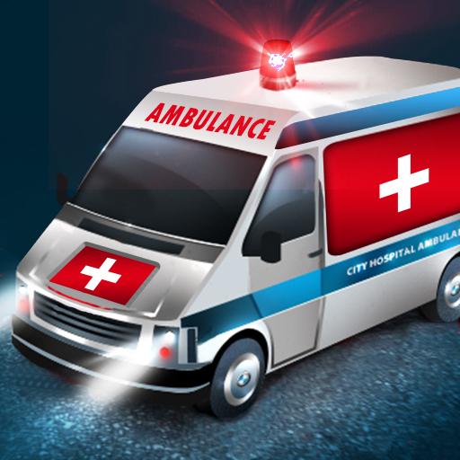 Emergency Rescue city ambulanc