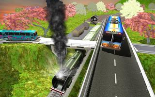 Mercedes Bus vs Train Racing : screenshot 2