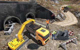 Euro camion transport deCharbo Affiche