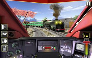 kereta balap game kereta Simulator 2019 poster