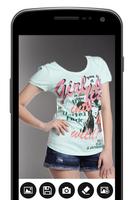 Designed T-Shirt for Woman Photo Maker ภาพหน้าจอ 1