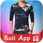 آیکون‌ Men Designed T-Shirt Foto Suit Editor