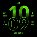 APK Active Green Fit Watch Face