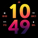 Big Fire Watch Face APK