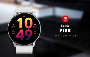 Big Fire Watch Face पोस्टर