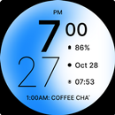 Blue Watch Face APK