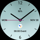 Clean Analog Watch Face APK