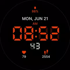 Digital LED Watch Face APK download