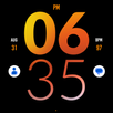 Great Orange Watch Face APK