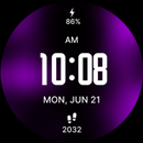 APK Purple Elegant Pro Watch Face