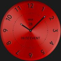 Red Star Watch Face ảnh chụp màn hình 3