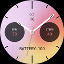 Romantic Fit Watch Face APK