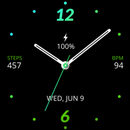 APK Space Green Watch Face