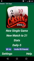 Cassino Card Game Affiche