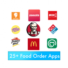 All in one food ordering app - icono