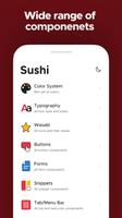 Sushi Design System - UI Kit Plakat