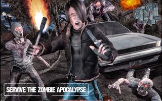 Zombie Shooting Death Target تصوير الشاشة 1