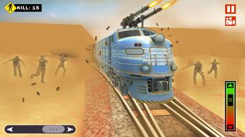 Zombie Train War - Zombie Train Shooting Game screenshot 3