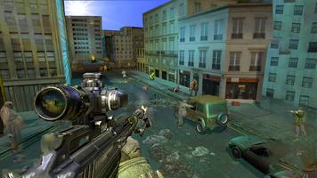 Zombie Hunter-schietspel screenshot 1