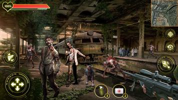 Zombies Hunter Warfare Shooting capture d'écran 1