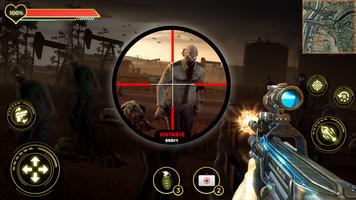 Zombies Hunter Warfare Shooting تصوير الشاشة 2