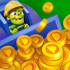 Idle Zombie Miner: Gold Tycoon icône