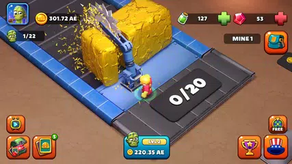 Idle Zombie Miner: Gold Tycoon XAPK download