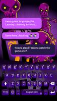 Zombie keyboard постер