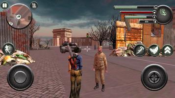 Zombie Hunter Assault Rope hero Gngaster Crime Plakat
