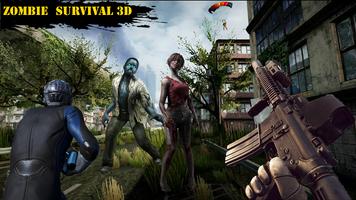 Zombie Survival 3d Shooter capture d'écran 1