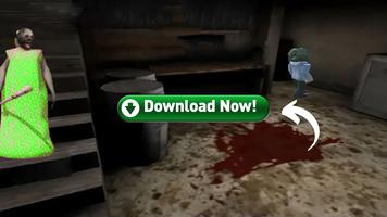 Horror Zombie Granny Scary Mod تصوير الشاشة 1