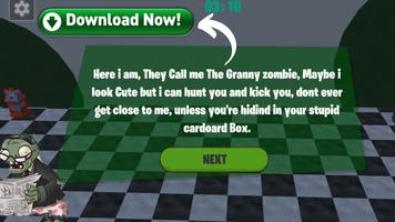 Horror Zombie Granny Scary Mod capture d'écran 3
