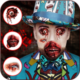 Zombie Scary Horror Face monster photo Editor أيقونة