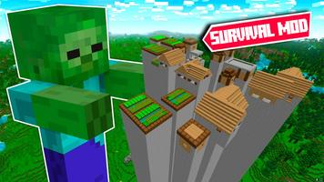 Zombie Survival Mod for MCPE 포스터