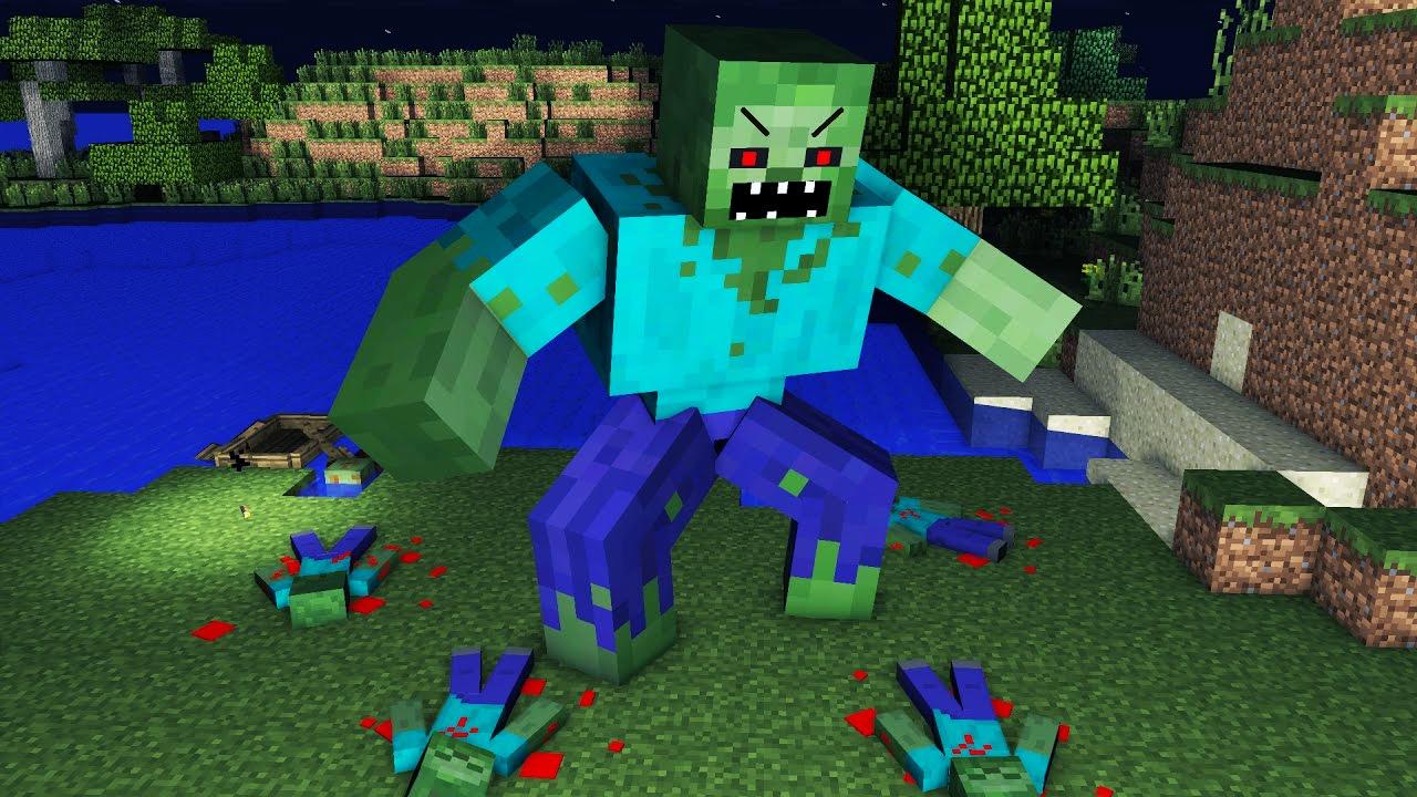 Minecraft зомби