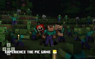 برنامه‌نما Zombie Minecraft عکس از صفحه