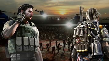 Perang z: zombie permainan poster
