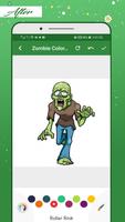 Coloring Zombie Book Pro screenshot 1