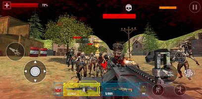 Project Zombied - Dead island 2, Shooter Games capture d'écran 1