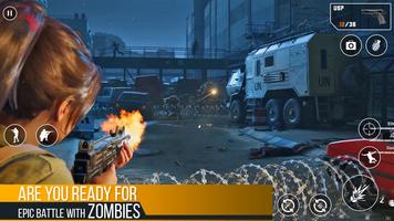 Zombies Shooter 3D : Fire Game Affiche